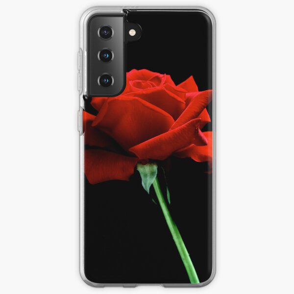 Red rose Samsung Galaxy Soft Case