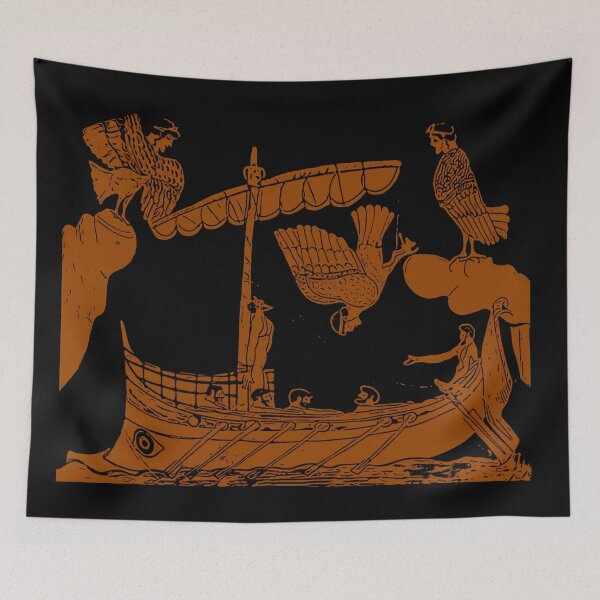 Artikelvorschau, Odysseus und die Sirenen entworfen und verkauft von DotorEaon.