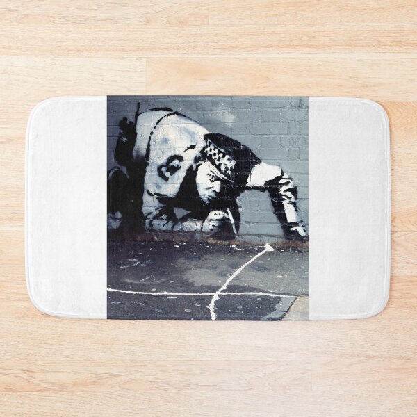 Item preview, Banksy Snorting Copper designed and sold by ManwithaCamera.
