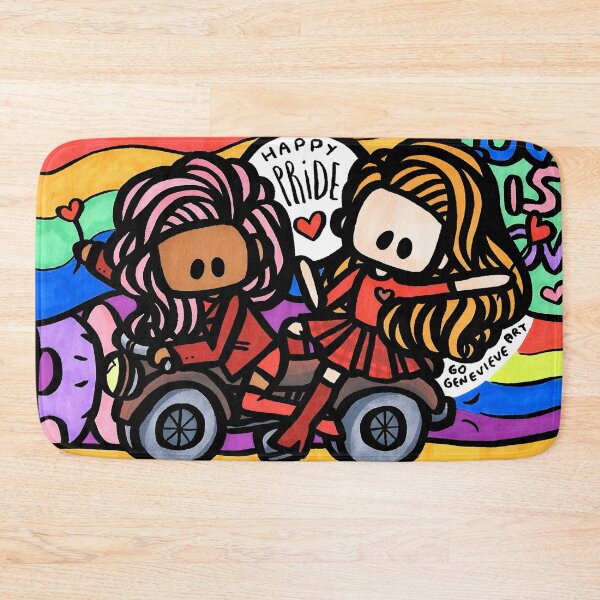 Item preview, Ginger Girl and Pink Girl Pride designed and sold by gogenevieve.