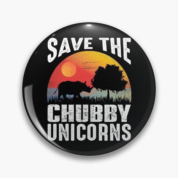 Item preview, Save The Chubby Unicorns Vintage Colors Distressed  designed and sold by Julien114.