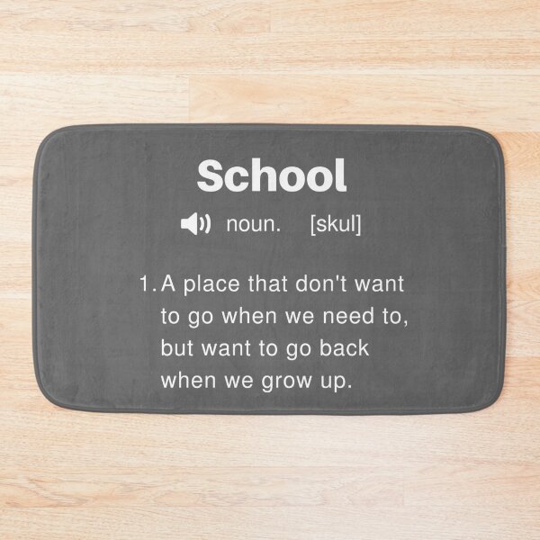 Item preview, Funny School Definition designed and sold by Sleepy Cat Design.