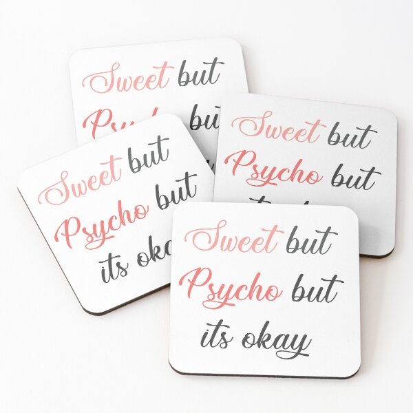 Item preview, sweet - psycho but its okay designed and sold by Ashi17.