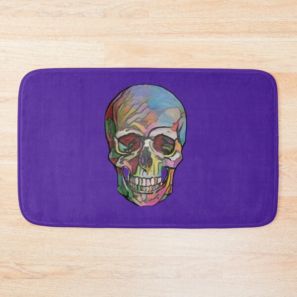 Item preview, The Happy Skull (Purple) designed and sold by Diego-t.