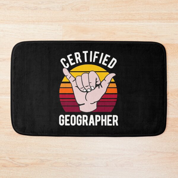Item preview, Certified Geographer - Geography Teacher designed and sold by CanadianUnicorn.
