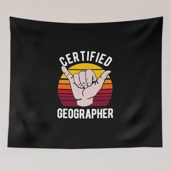 Item preview, Certified Geographer - Geography Teacher designed and sold by CanadianUnicorn.