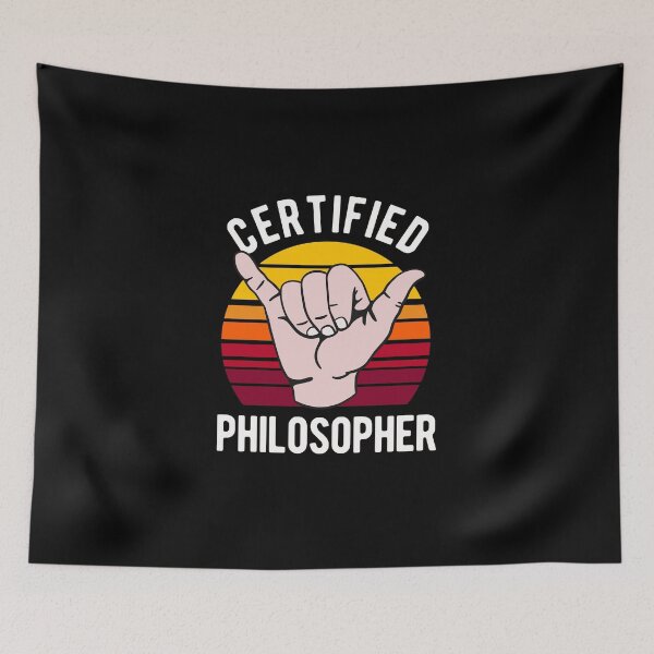 Item preview, Certified Philosopher - Philosophy Teacher designed and sold by CanadianUnicorn.