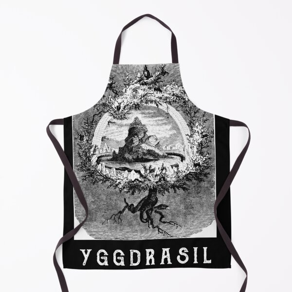 Item preview, Yggdrasil Ash Tree Edda Valhalla Norse Cosmology Vintage designed and sold by h44k0n.