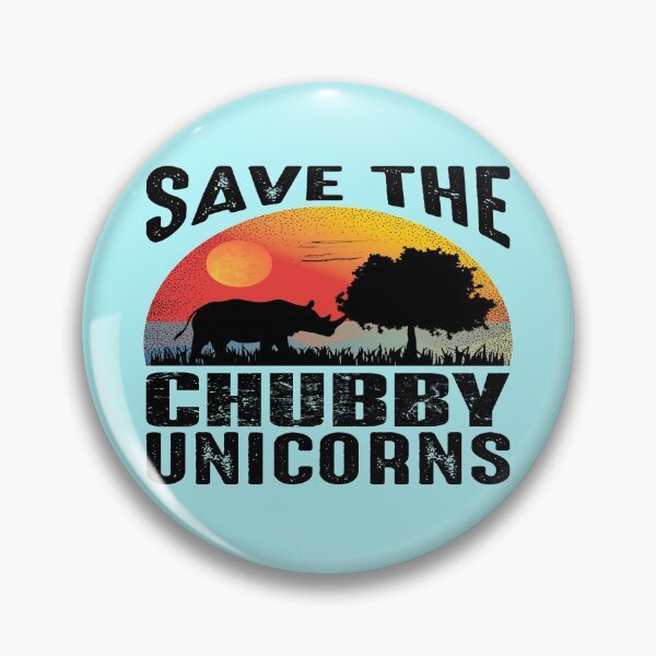 Item preview, Save The Chubby Unicorns Vintage Colors Distressed designed and sold by Julien114.