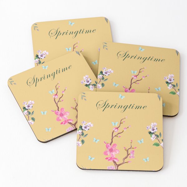 Beautiful Springtime 2 Coasters (Set of 4)