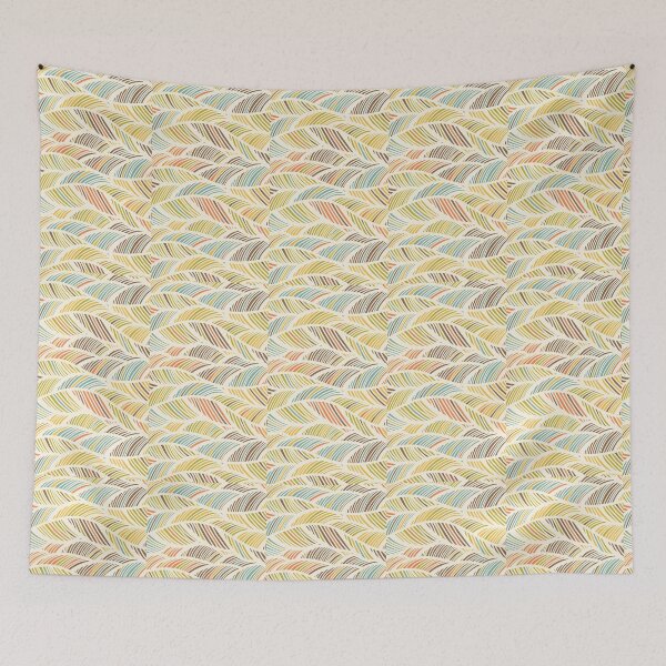 Item preview, Decorative retro vintage pattern  designed and sold by chris-ellis-art.