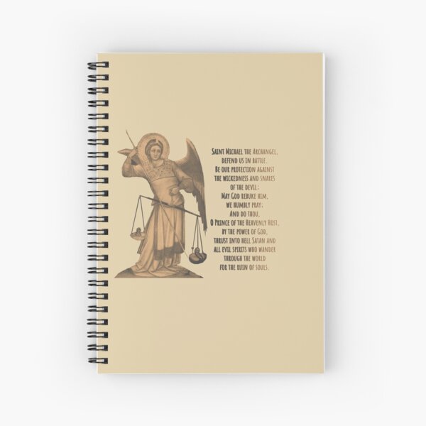Item preview, Saint Michael The Archangel Prayer designed and sold by neteor.