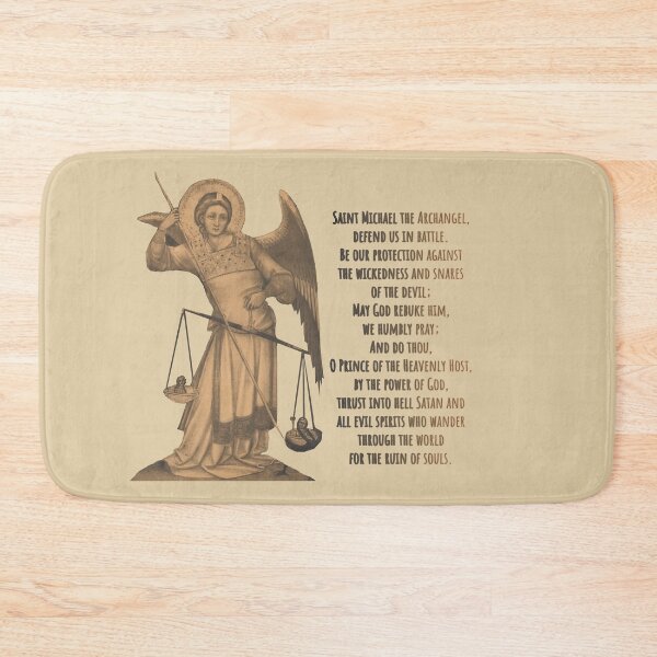 Item preview, Saint Michael The Archangel Prayer designed and sold by neteor.