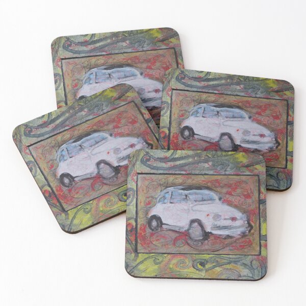 Item preview, Fiat500 white with frame designed and sold by walterfest.