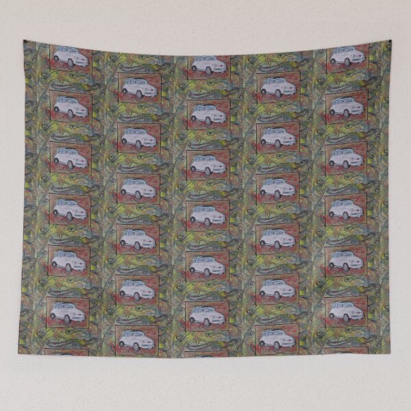 Item preview, Fiat500 white with frame designed and sold by walterfest.