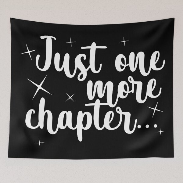 Item preview, Just one more chapter designed and sold by NerdySherds.