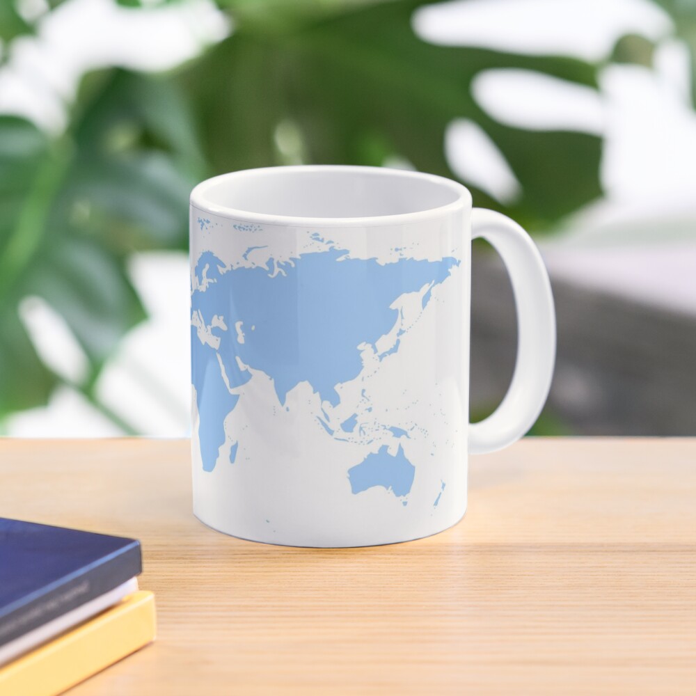 World Map. I love Travel Coffee Mug