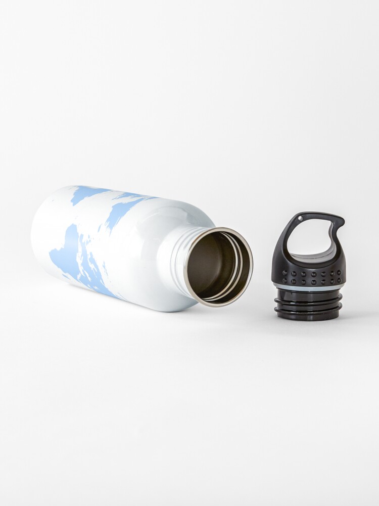 Alternate view of World Map. I love Travel Water Bottle