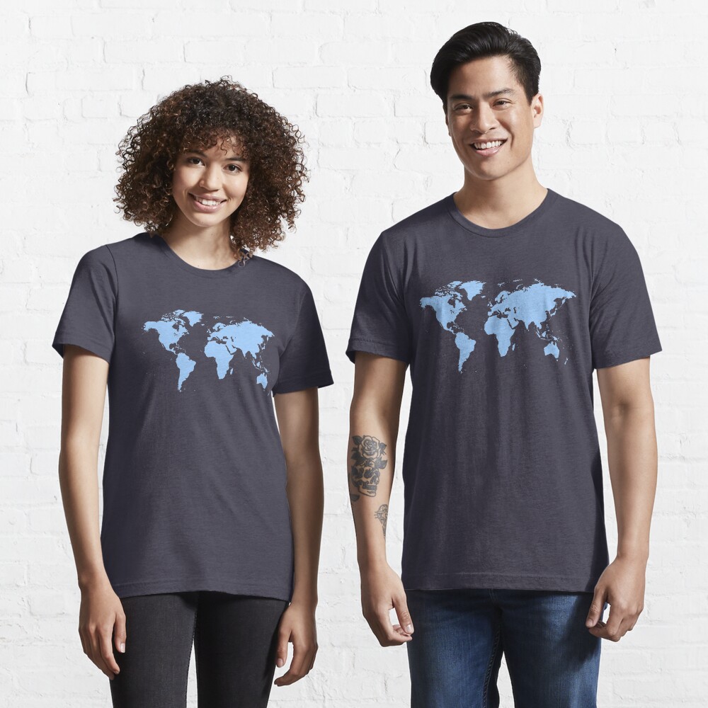 World Map. I love Travel Essential T-Shirt