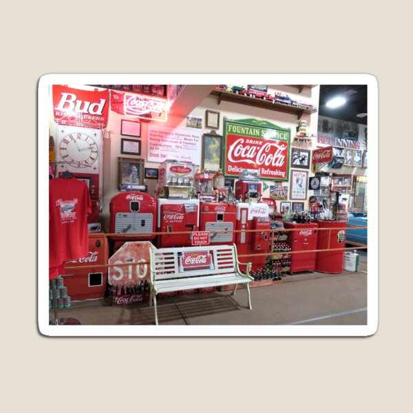 Vintage Nostalgic Soda Display. Magnet