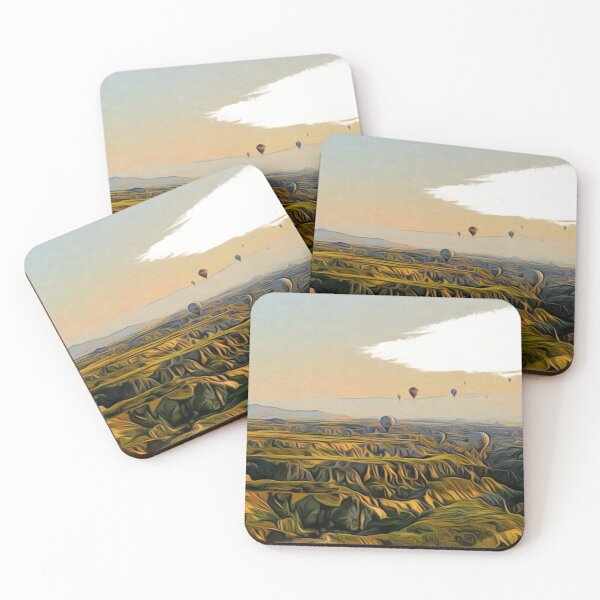 Item preview, Air Balloon Flight By Sunset designed and sold by Cheeoh.