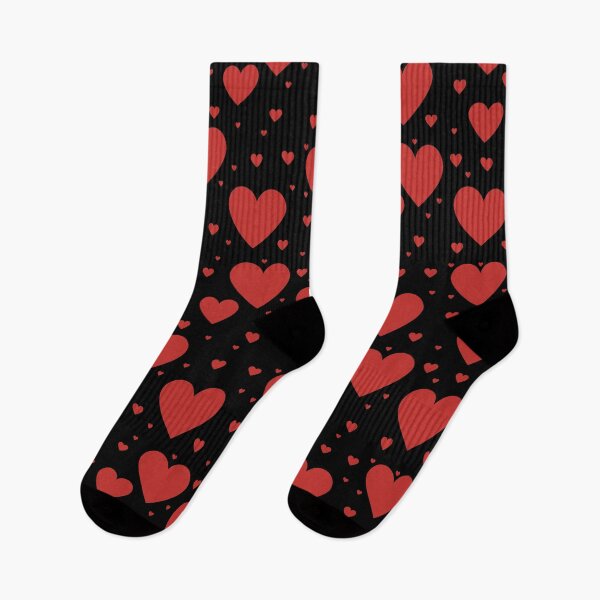 Item preview, Little Red Hearts Pattern designed and sold by lolora.