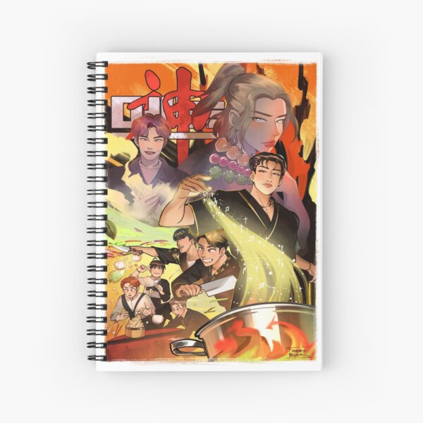 Stray Kids God's Menu Spiral Notebook
