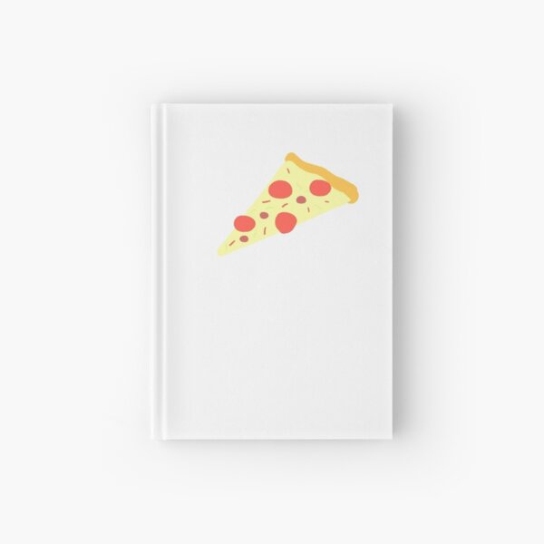 pizza with pepperoni / a food cute tshirt Hardcover Journal