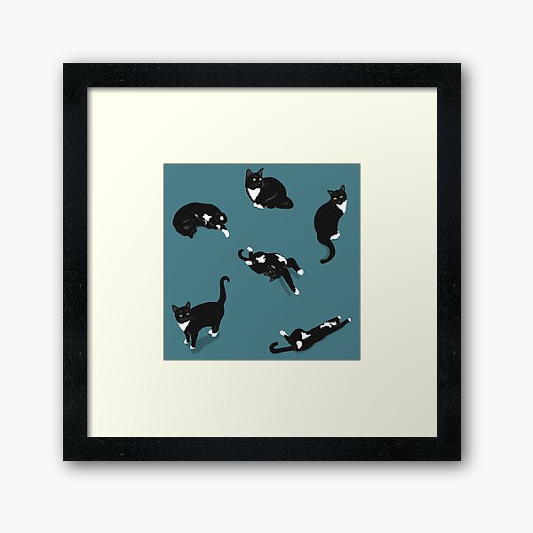Item preview, Cat Pattern designed and sold by Tilly Scribbles.