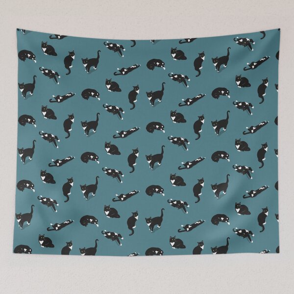 Item preview, Cat Pattern designed and sold by Tilly Scribbles.
