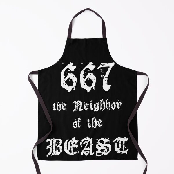 Artikelvorschau, 667 der Nachbar des BEAST Halloween Gothic Horror Funny entworfen und verkauft von h44k0n.