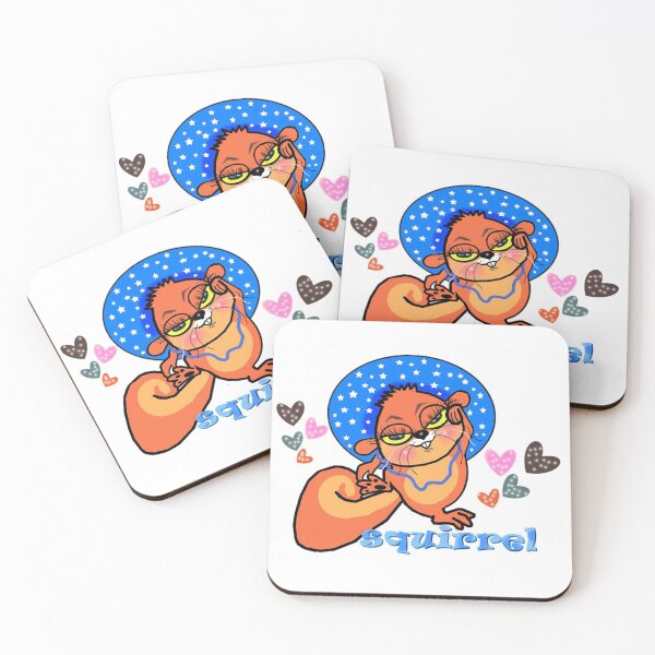 Item preview, Animal - Happy squirrel  designed and sold by Shirley cute art .
