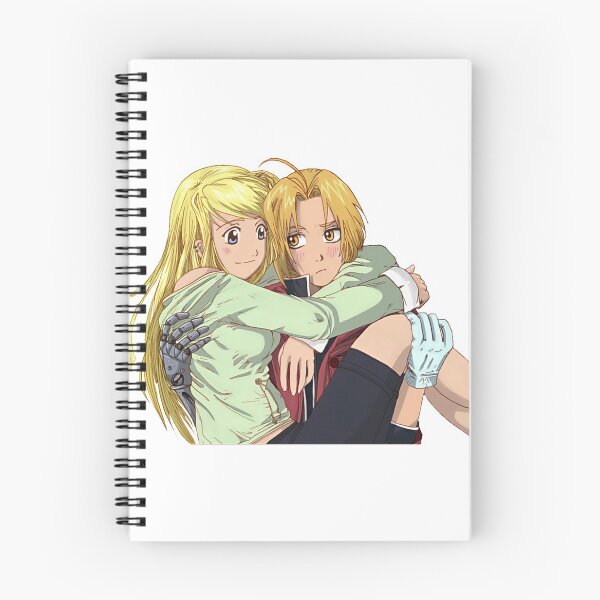 Item preview, Winry Rockbell y Edward Elric designed and sold by TerryHumphery.