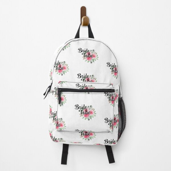 Item preview, Bride Tribe pink watercolor florals handlettered designed and sold by Harpley Design Studio.