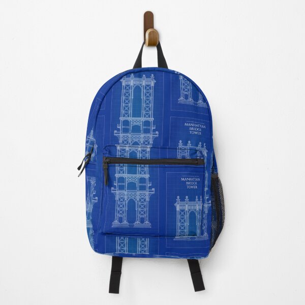 Artikelvorschau, Manhattan Bridge Tower - Blueprint entworfen und verkauft von BGALAXY.