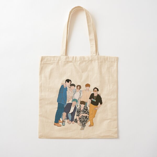 Photo de groupe BTS Dynamite Tote bag classique