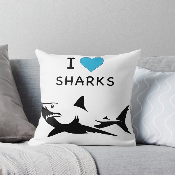 Item preview, I Love Sharks designed and sold by NateeshaLee.