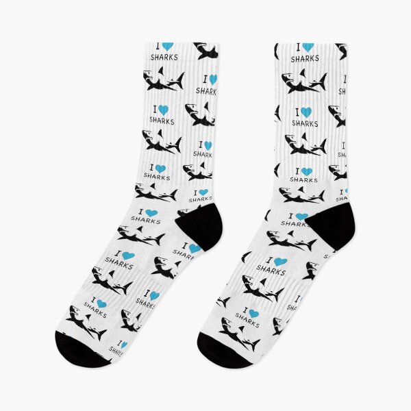 Item preview, I Love Sharks designed and sold by NateeshaLee.