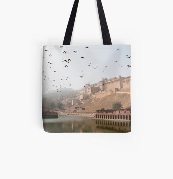 Jaipur Amber Fort All Over Print Tote Bag