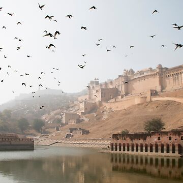 Artwork thumbnail, Jaipur Amber Fort by Clara Go (missatgerebut)