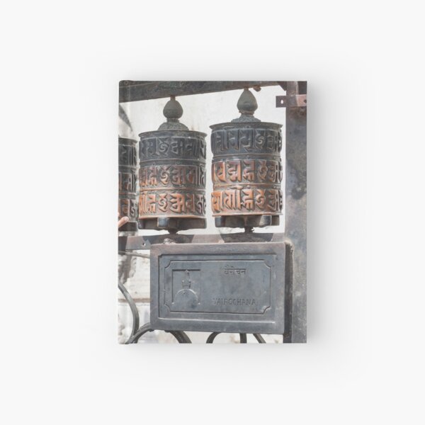 Prayer wheel Hardcover Journal