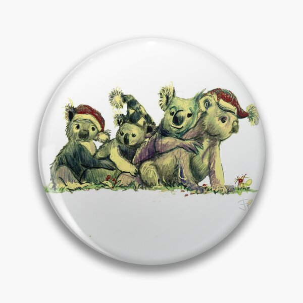 Item preview, Koala Family - Card Three of Xmas /Bush Bambinos’ designed and sold by Julie Fearns-Pheasant.