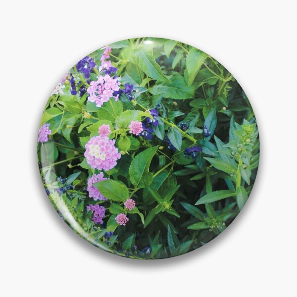 Item preview, Fenced-In Urban Flowers on Walk in Park III designed and sold by Silver Sky by Janet.