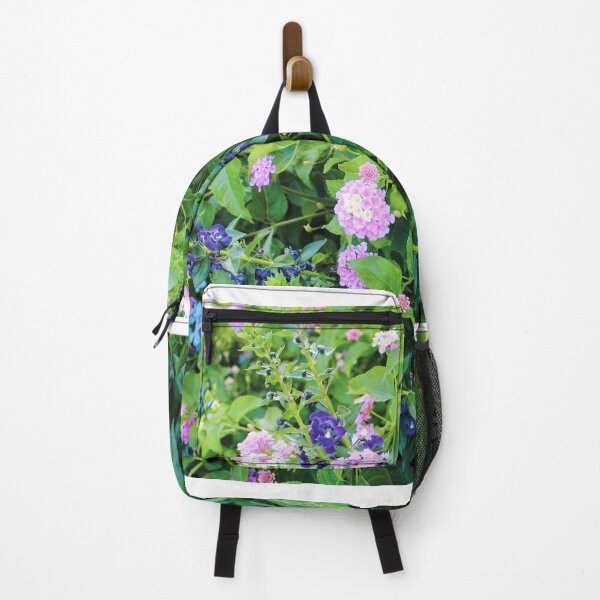 Item preview, Fenced-In Urban Flowers on Walk in Park III designed and sold by Silver Sky by Janet.