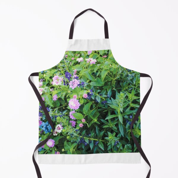 Item preview, Fenced-In Urban Flowers on Walk in Park III designed and sold by Silver Sky by Janet.