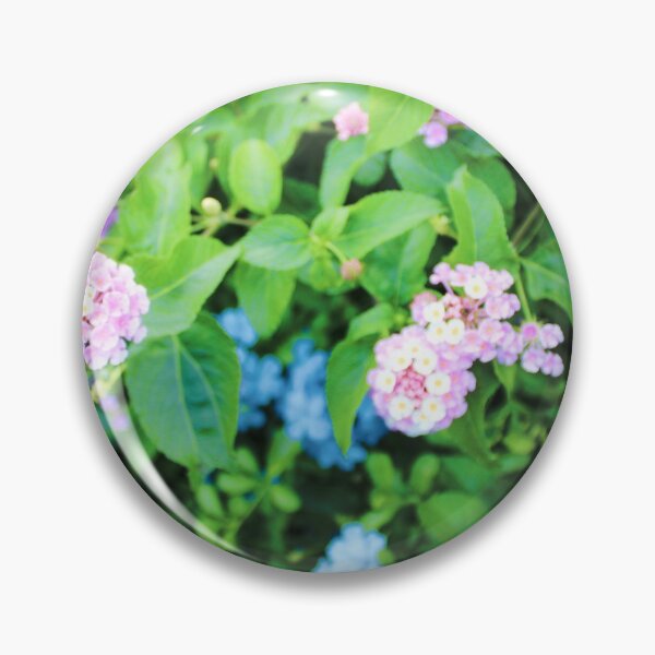 Item preview, Fenced-In Urban Flowers on Walk in Park IV designed and sold by Silver Sky by Janet.