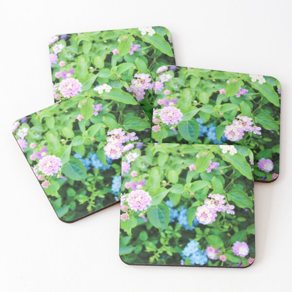Item preview, Fenced-In Urban Flowers on Walk in Park IV designed and sold by Silver Sky by Janet.