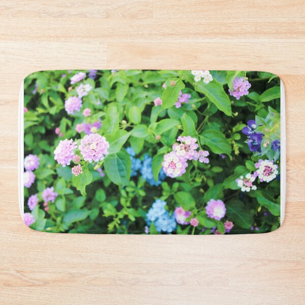 Item preview, Fenced-In Urban Flowers on Walk in Park IV designed and sold by Silver Sky by Janet.