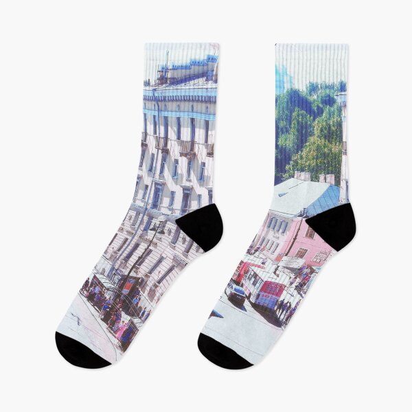 Item preview, St Petersburg Russia Building in Pink designed and sold by Eyesontheaurora.