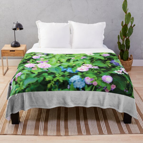 Item preview, Fenced-In Urban Flowers on Walk in Park IV designed and sold by Silver Sky by Janet.